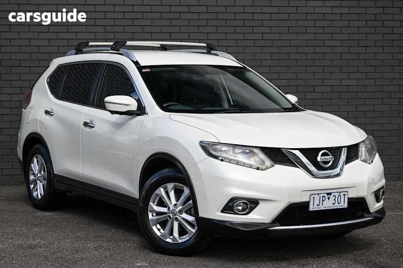 White 2016 Nissan X-Trail SUV ST-L F