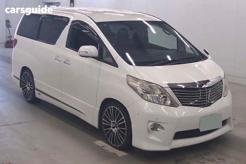 White 2008 Toyota Alphard SUV LUXURY 7 SEATER 350S C PACKAGE
