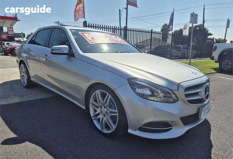 Silver 2013 Mercedes-Benz E200 Sedan