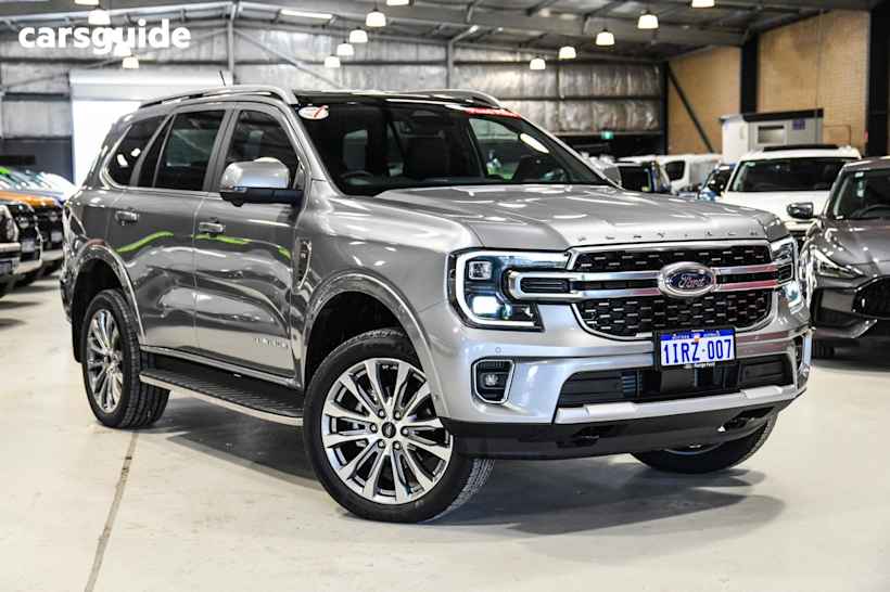 Silver 2024 Ford Everest SUV PLATINUM 4X4