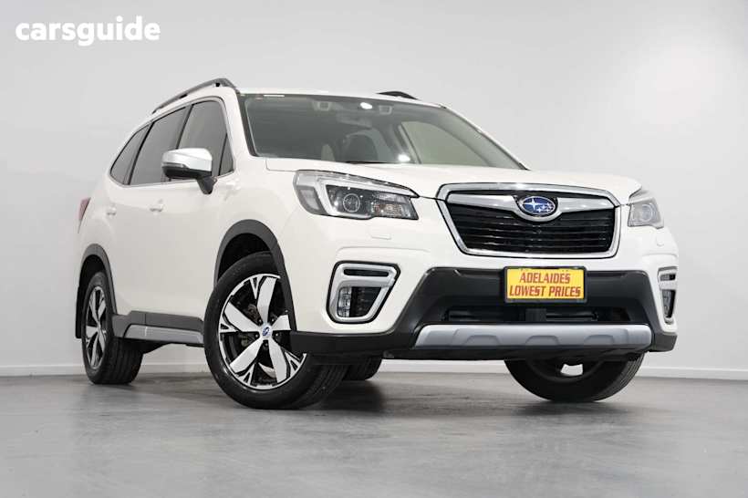 White 2021 Subaru Forester SUV 2.5I-S 4WD