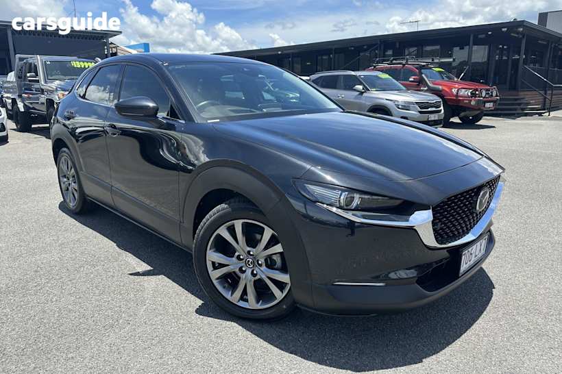Black 2021 Mazda CX-30 SUV G20 ASTINA F