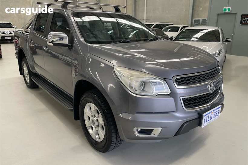 Grey 2016 Holden Colorado Crew Cab Pickup Ltz (4X4)