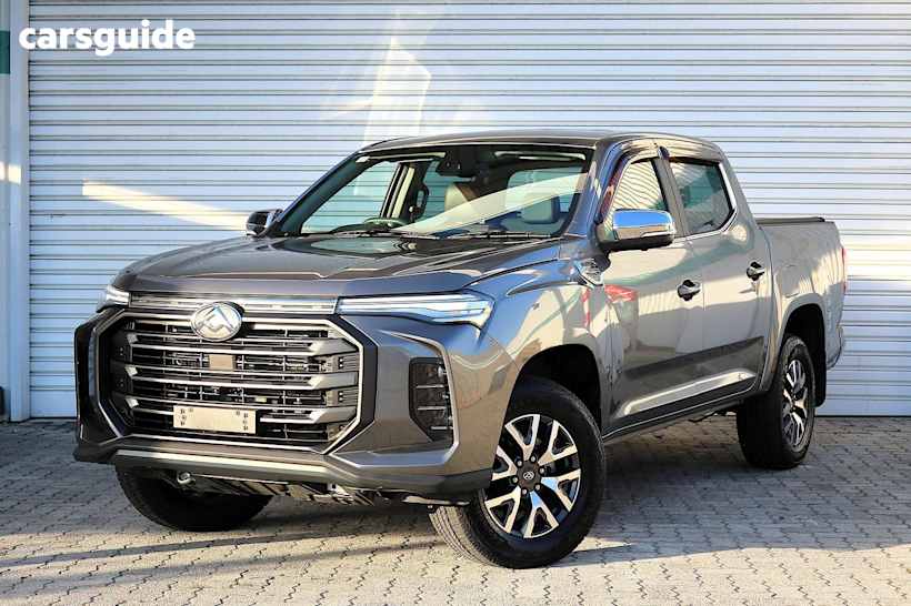 Grey 2022 LDV T60 Ute Tray MAX LUXE 4X4