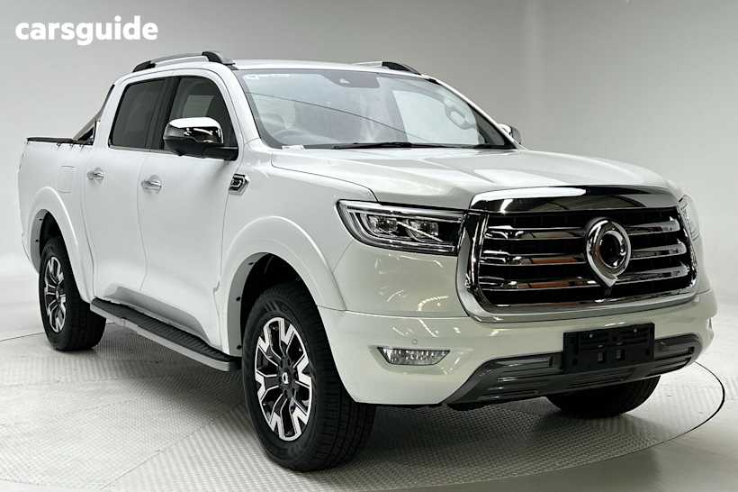 White 2023 GWM UTE Ute Tray CANNON 4X4