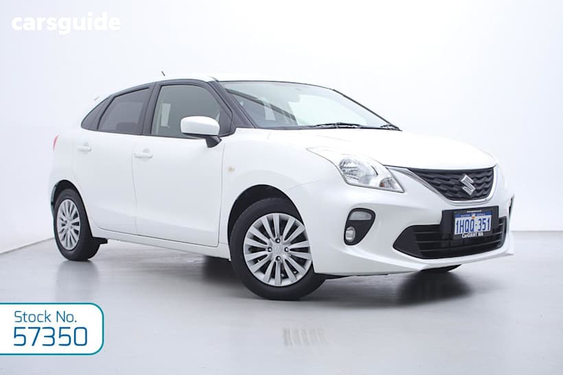 White 2022 Suzuki Baleno Hatchback Gl