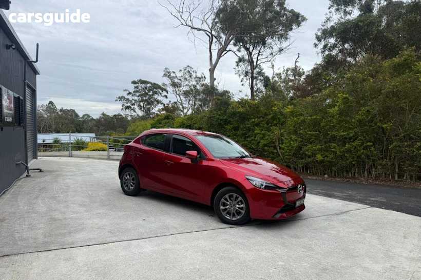 Red 2023 Mazda Mazda2 Hatch G15 PURE F