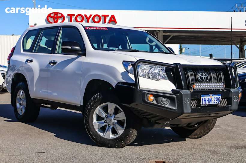 White 2021 Toyota Landcruiser Prado SUV GX 4X4