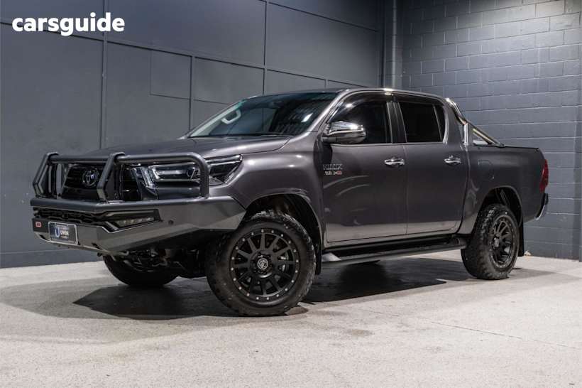 Grey 2022 Toyota Hilux Ute Tray SR5 4X4