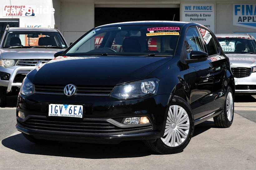 Black 2015 Volkswagen Polo Hatchback 66 Tsi Trendline