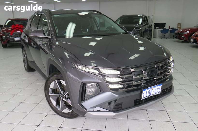 Grey 2024 Hyundai Tucson SUV ELITE F