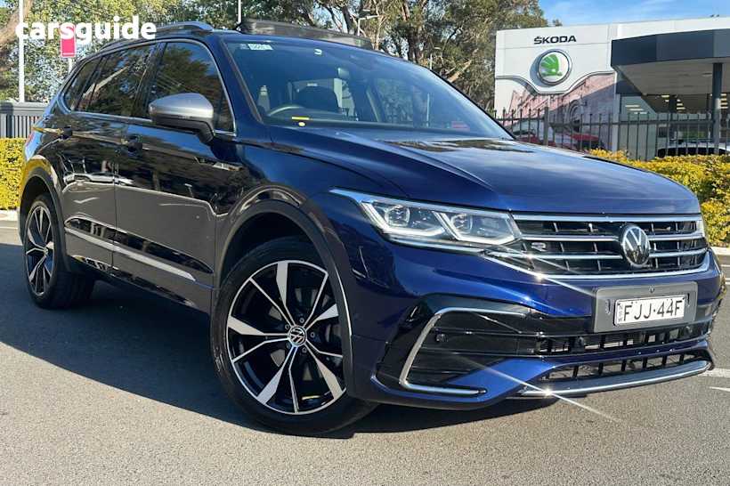 Blue 2024 Volkswagen Tiguan SUV 162TSI R-LINE ALLSPACE 4WD