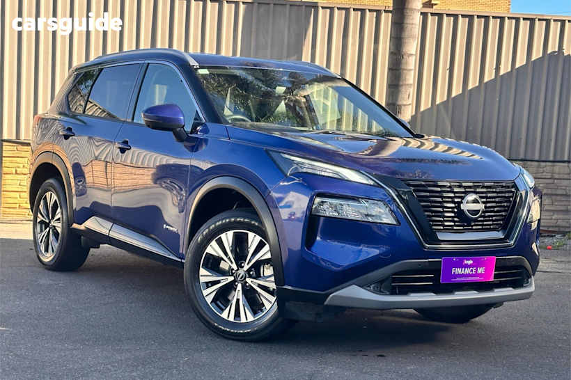 Blue 2023 Nissan X-Trail SUV ST-L E-POWER 4WD