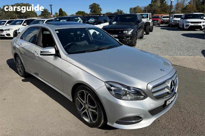 Silver 2016 Mercedes-Benz E-CLASS Sedan E200 R
