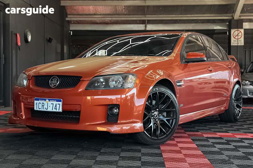 Orange 2007 Holden Commodore Sedan SS R