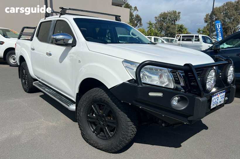 White 2017 Nissan Navara Dual Cab Utility St (4X4)