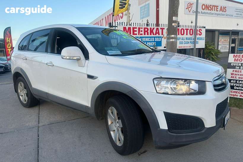 White 2014 Holden Captiva Wagon 7 Ls (Fwd)