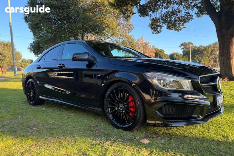 Black 2015 Mercedes-Benz CLA45 Coupe Amg