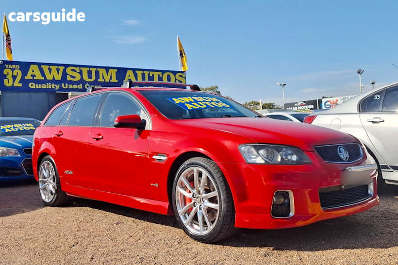 Red 2012 Holden Commodore Sportswagon Ss-V Redline Edition