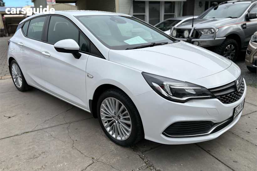 White 2017 Holden Astra Hatch R F