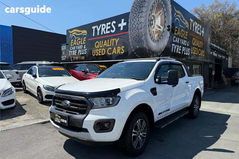 White 2020 Ford Ranger Double Cab Pick Up Wildtrak 2.0 (4X4)