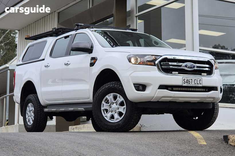 White 2021 Ford Ranger Ute Tray XLS 4X4