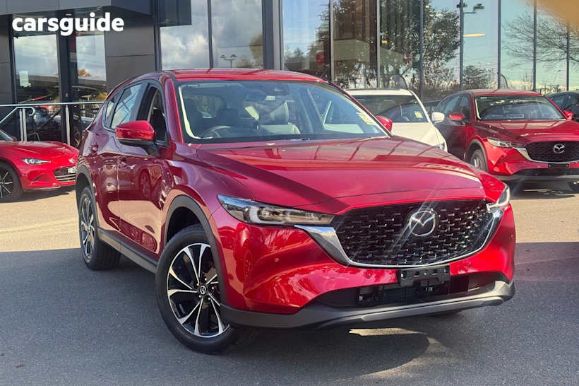 Red 2025 Mazda CX-5 Wagon G25 Touring (Awd)