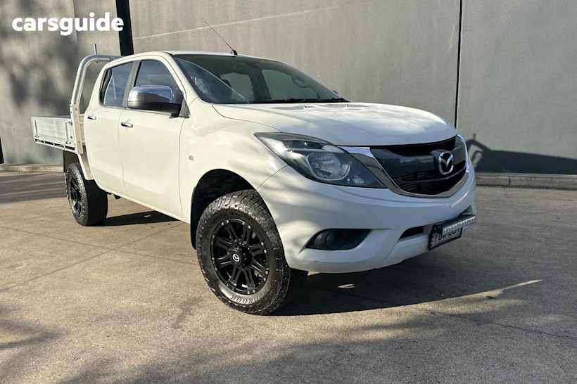 White 2016 Mazda BT-50 Ute Tray XTR 4X4