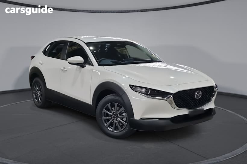 White 2025 Mazda CX-30 SUV G20 PURE F
