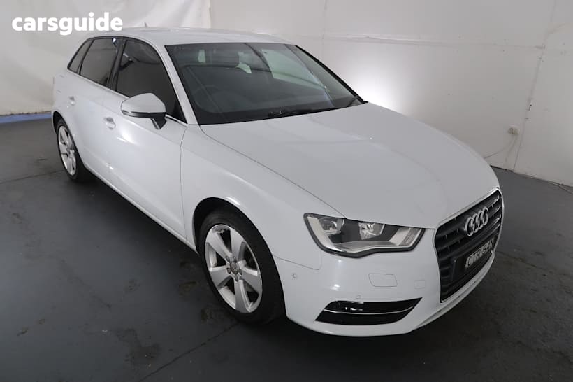 White 2014 Audi A3 Hatch AMBITION F