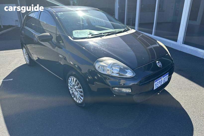Black 2014 Fiat Punto Hatch