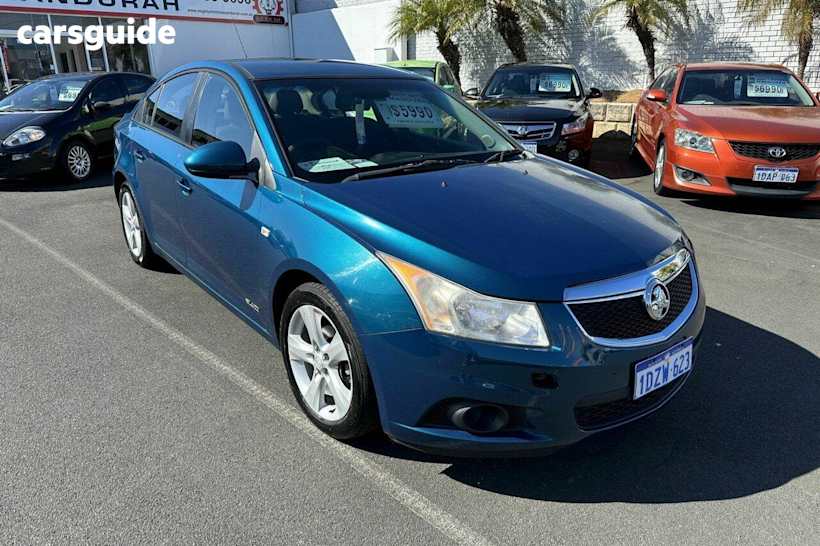 Blue 2012 Holden Cruze Sedan CD