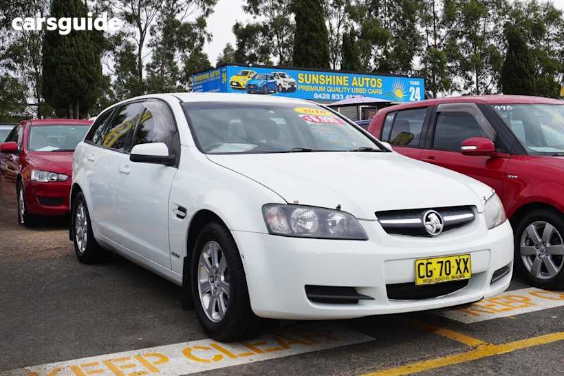 White 2010 Holden Commodore Sportswagon Omega