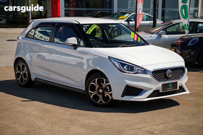 White 2022 MG MG3 Hatchback Excite (With Navigation)