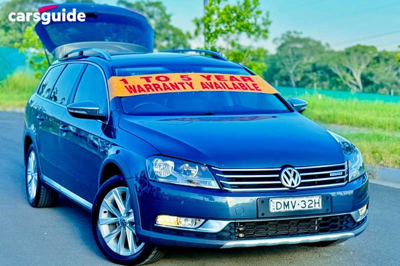 Grey 2013 Volkswagen Passat Wagon Alltrack