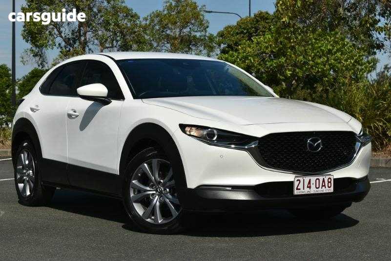 White 2022 Mazda CX-30 SUV G20 EVOLVE F