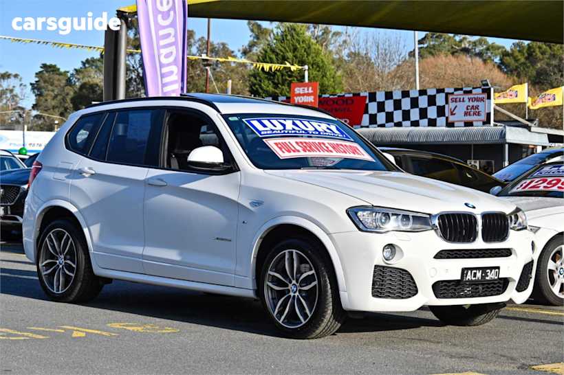 White 2014 BMW X3 SUV XDRIVE20D 4X4