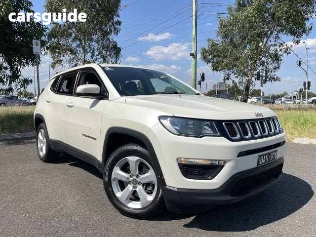 White 2018 Jeep Compass SUV SPORT F