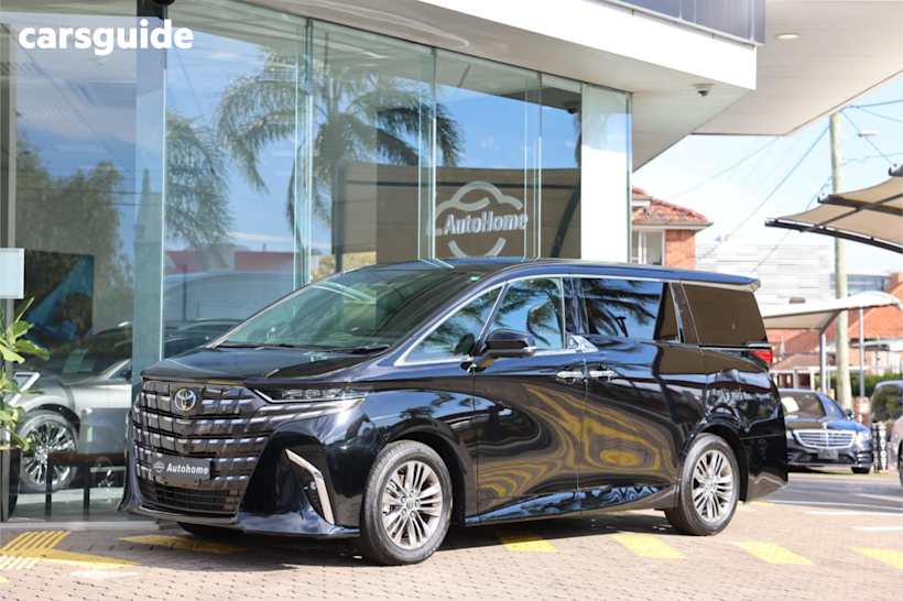 Black 2024 Toyota Alphard OtherCar