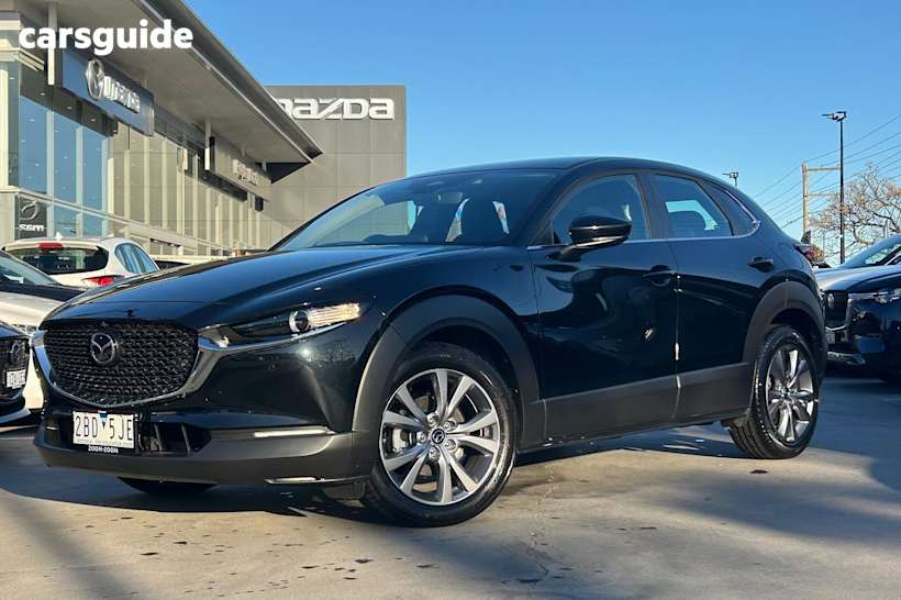 Black 2024 Mazda CX-30 SUV G20 EVOLVE F