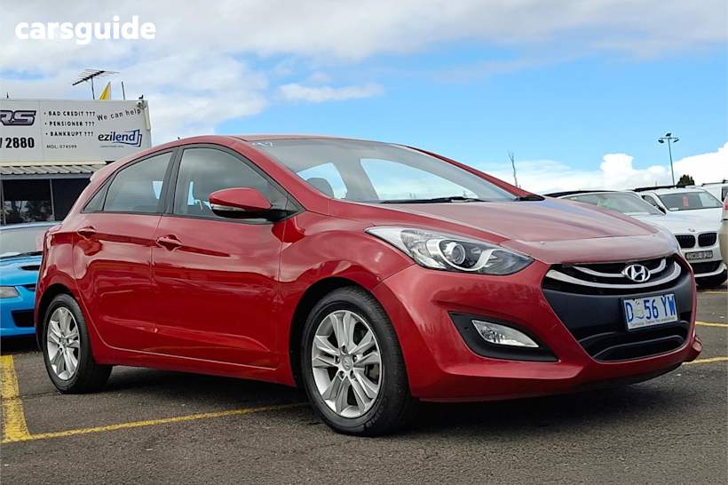 Red 2014 Hyundai I30 Hatchback Trophy
