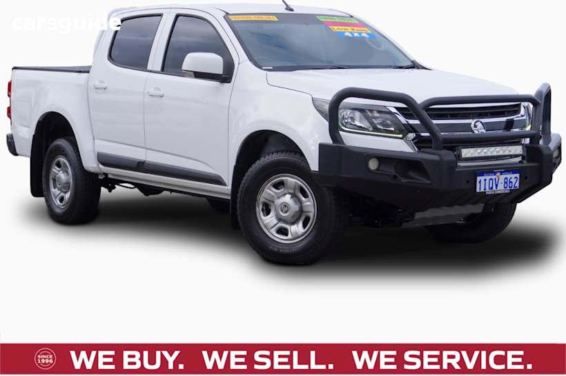 White 2019 Holden Colorado Ute Tray LS 4X4
