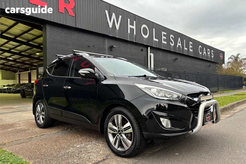 Black 2014 Hyundai IX35 SUV HIGHLANDER 4X4
