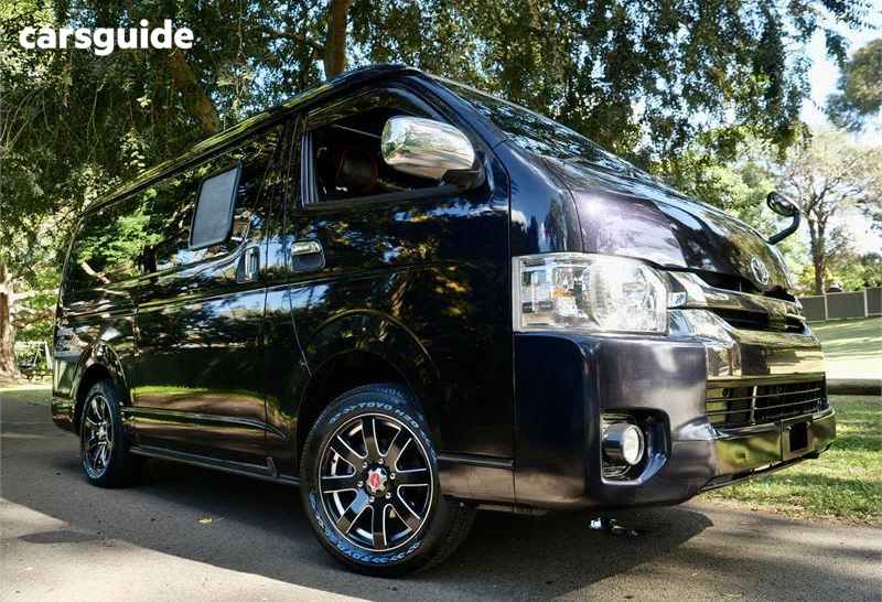 Purple 2018 Toyota HiAce OtherCar S-GL DARK PRIME EDITION WIDEBODY 4WD