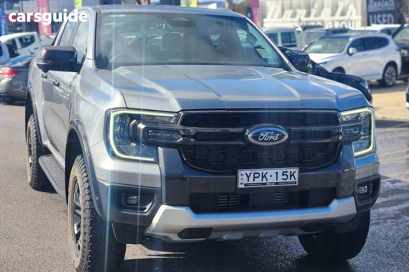 Silver 2024 Ford Ranger Double Cab Pick Up Tremor