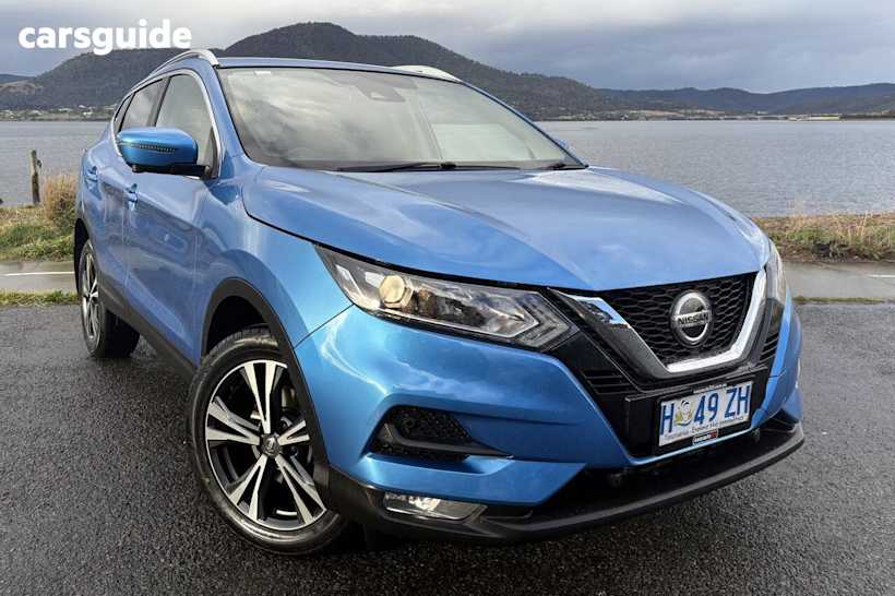 Blue 2019 Nissan Qashqai Wagon St-L
