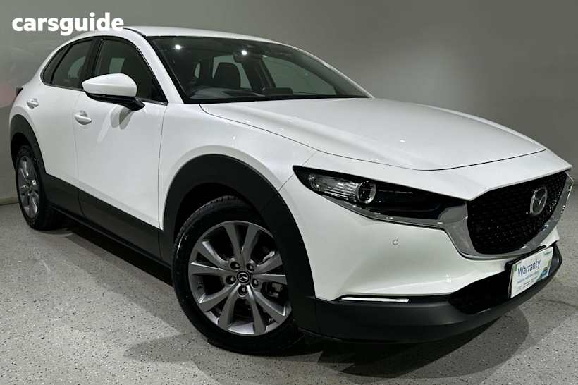 White 2020 Mazda CX-30 SUV G20 TOURING F
