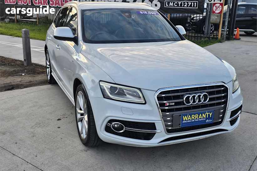 White 2014 Audi SQ5 Wagon 3.0 Tdi Quattro