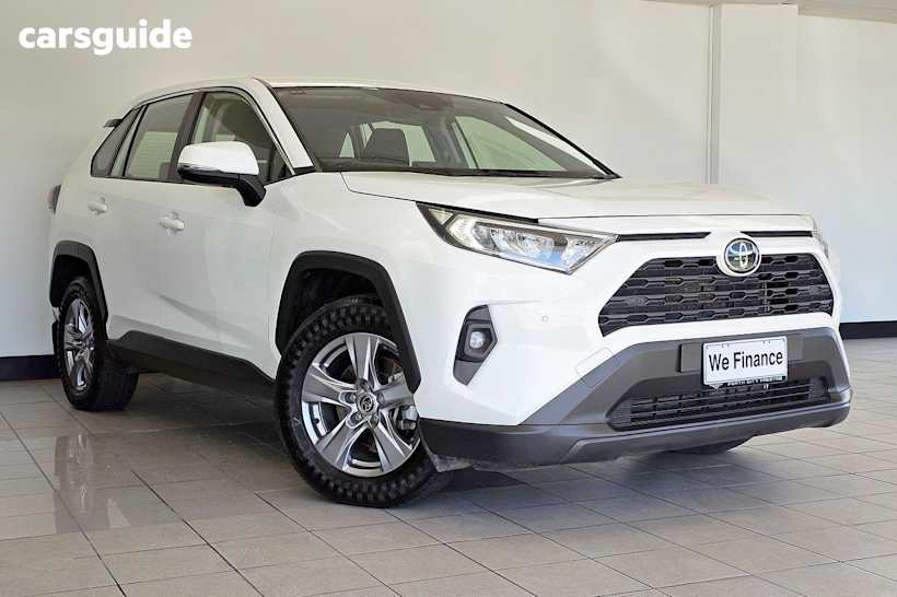 White 2022 Toyota RAV4 SUV GX F