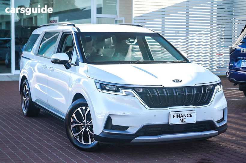 White 2021 Kia Carnival SUV SI F